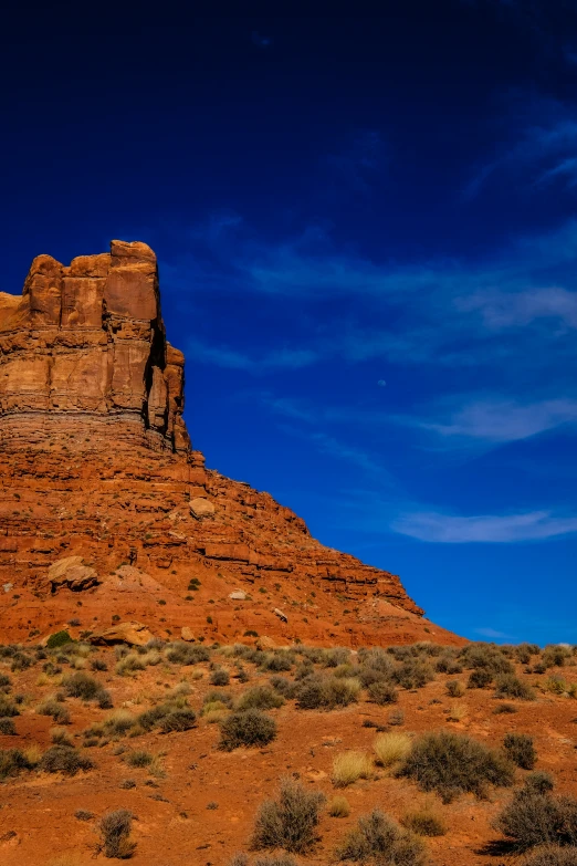 a mountain side is pictured in the afternoon