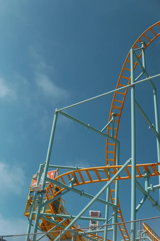 roller coaster ride up the side of a roller coaster