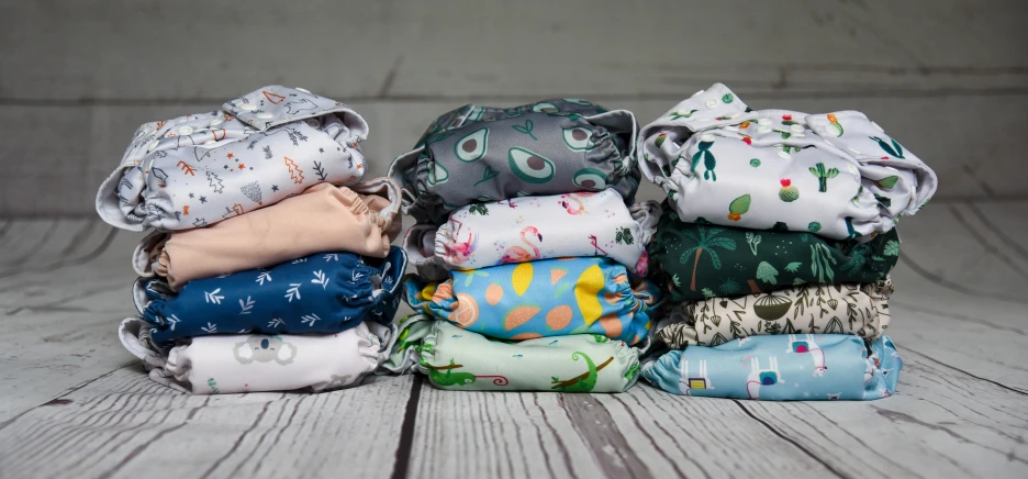 small pile of cloth items sitting on the floor