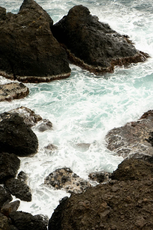 a surfer is in the middle of some waves