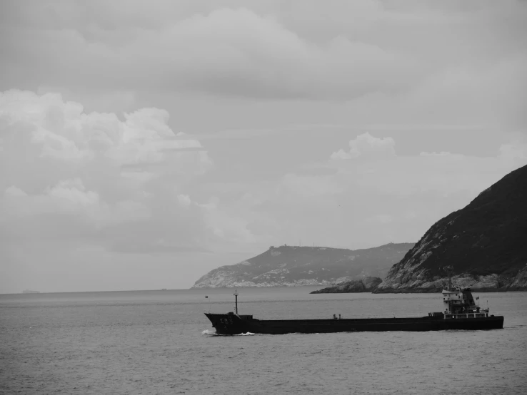 a large boat that is sitting in the water