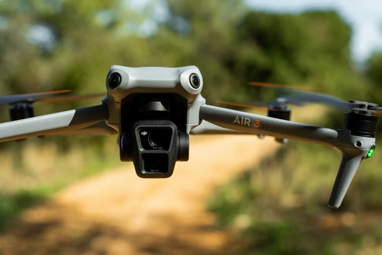 a camera attached to a small object in the air