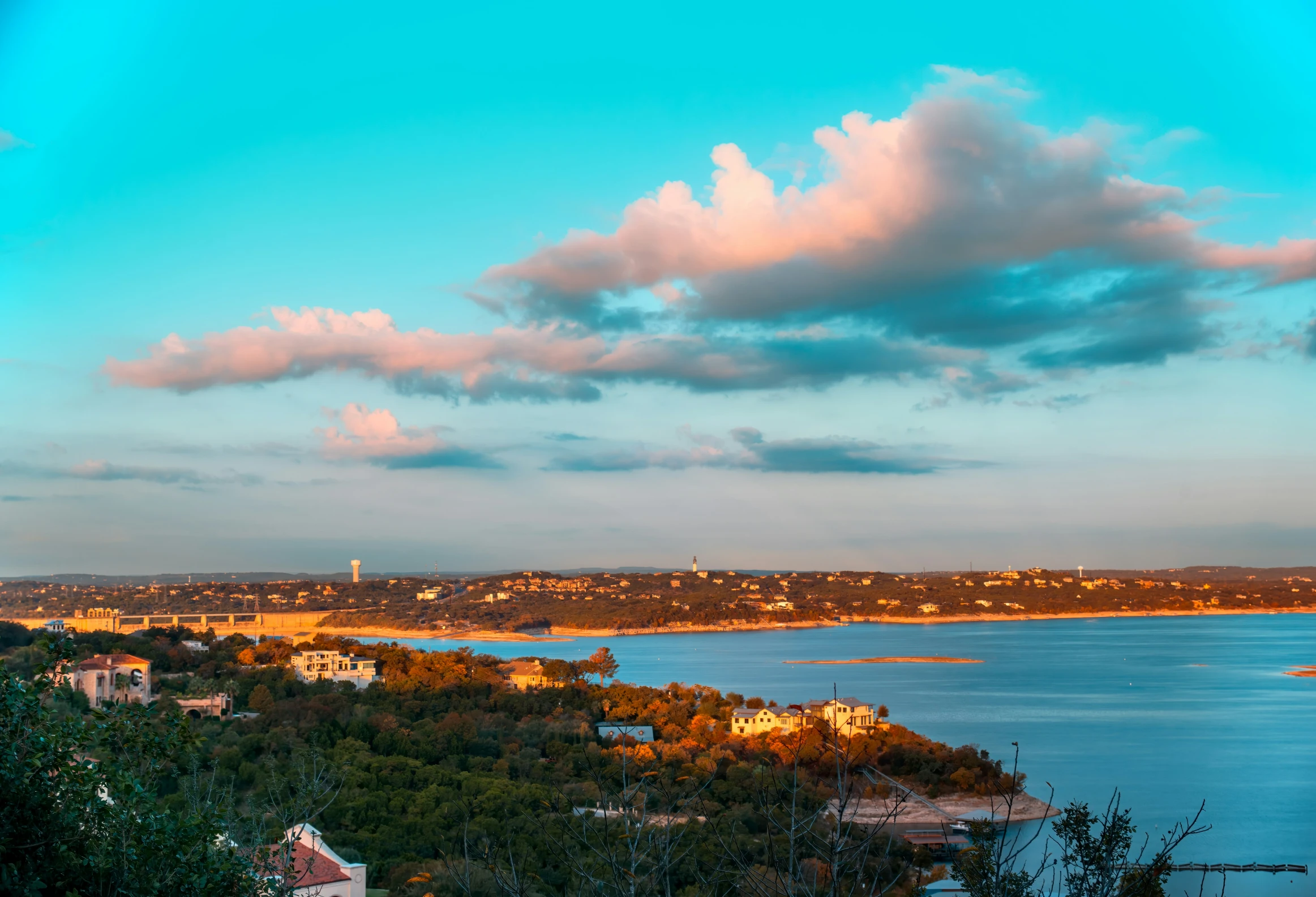 an image of a cloudy sky above a body of water