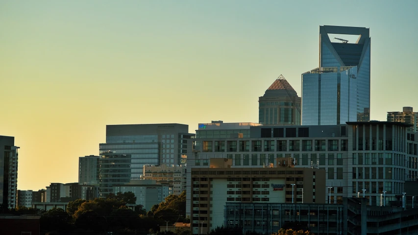 a large city with lots of tall buildings