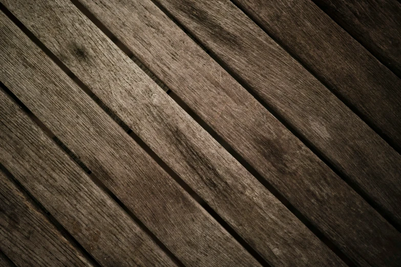 a closeup po of wooden planks that is dark