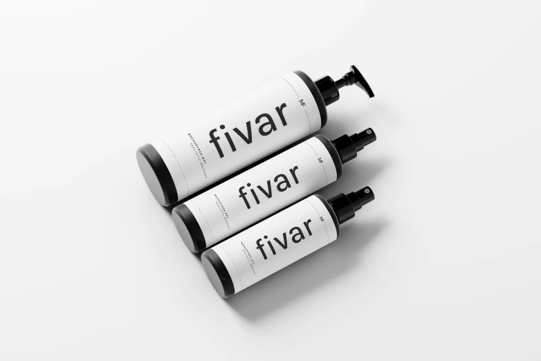 three bottles of fixar against a white background