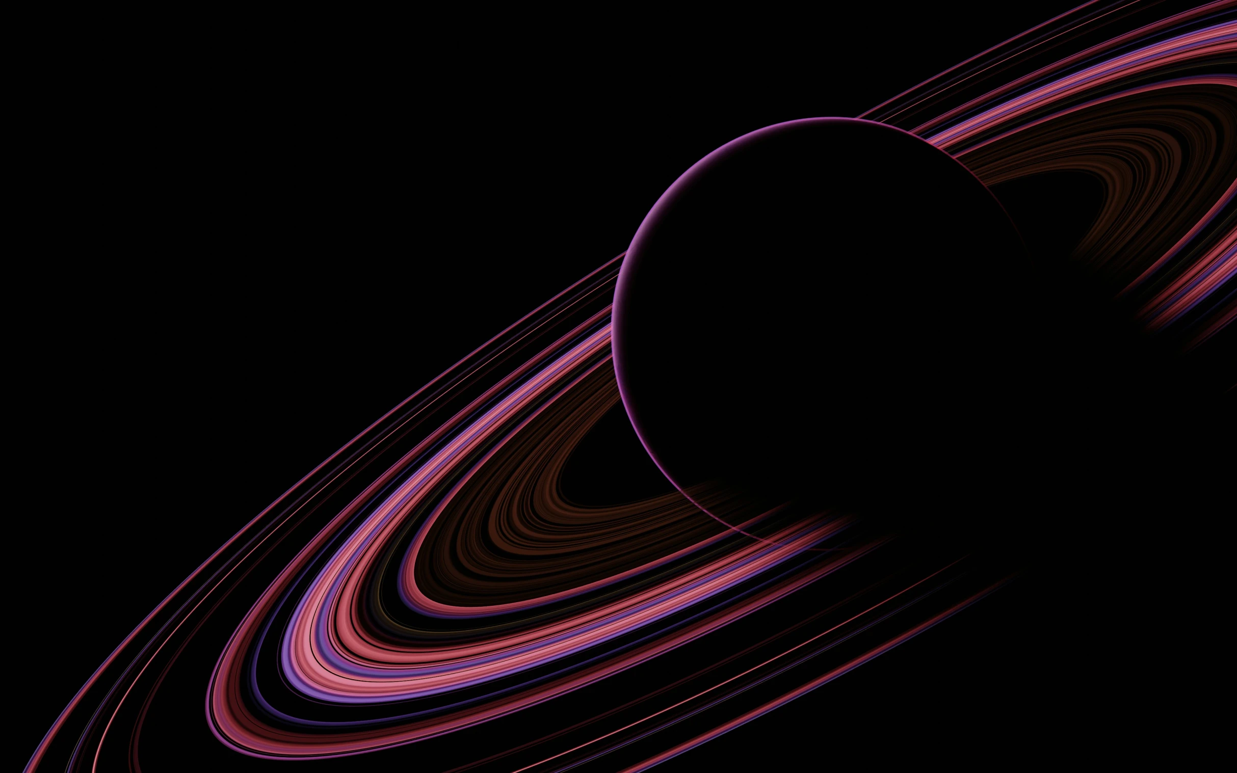 some kind of artwork that looks like saturn