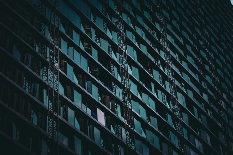 the front of a building with multiple windows