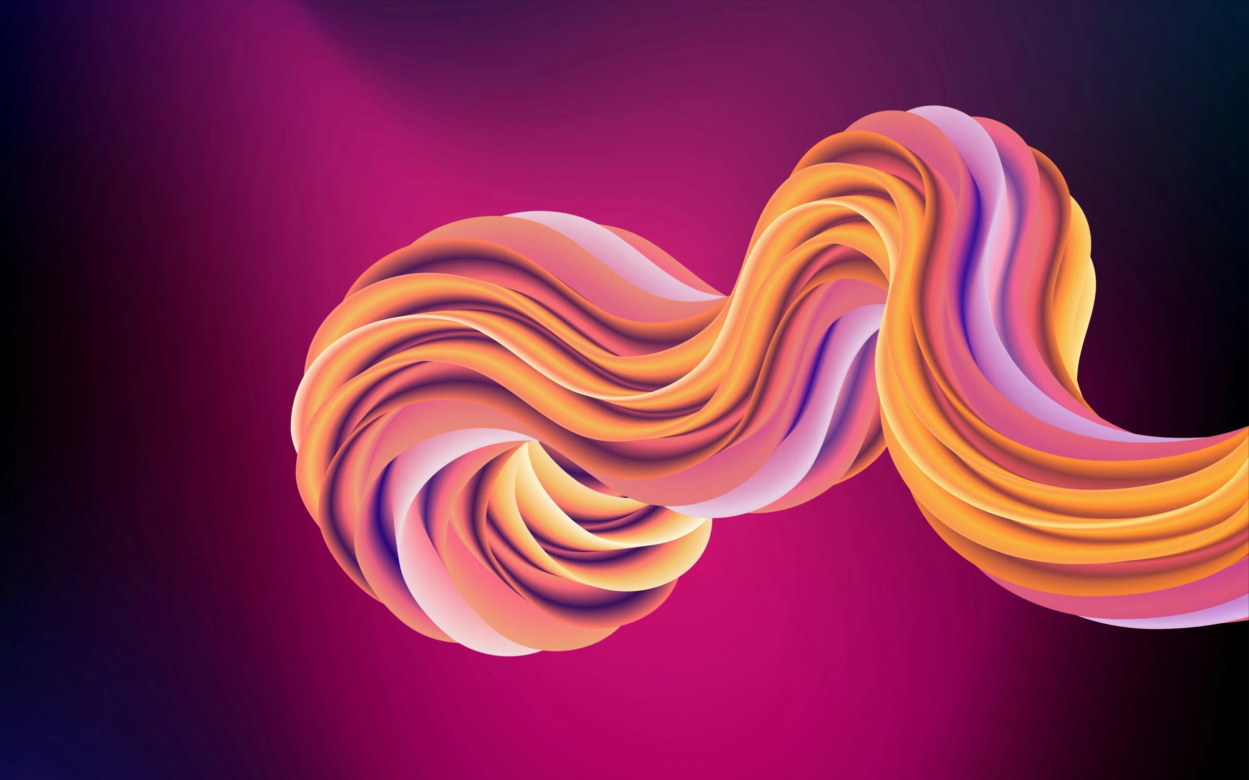 an abstract, multicolored wavy background