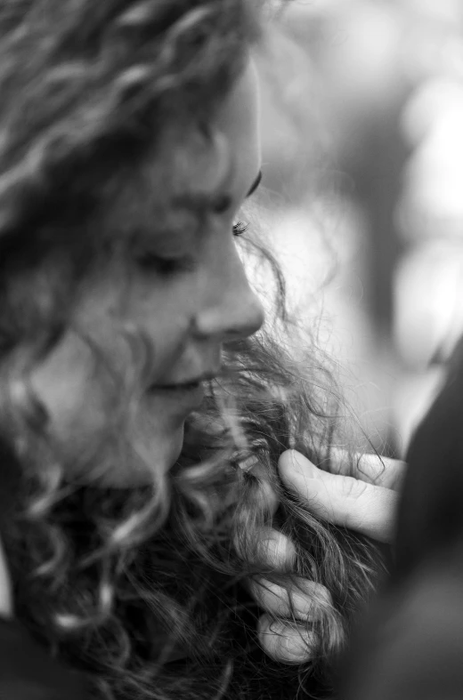 woman smoking and looking into the distance