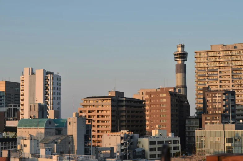 an image of a city skyline with buildings