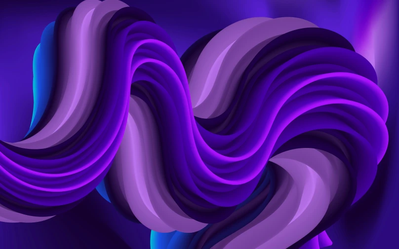 a purple background with wavy design