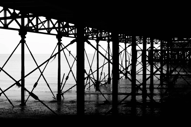 a very tall tower over looking a large body of water