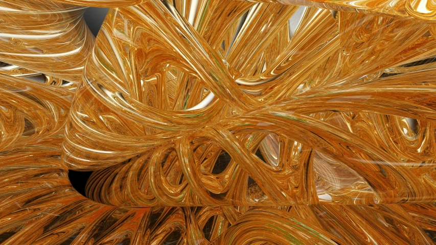 closeup of gold colored metal material as an abstract background