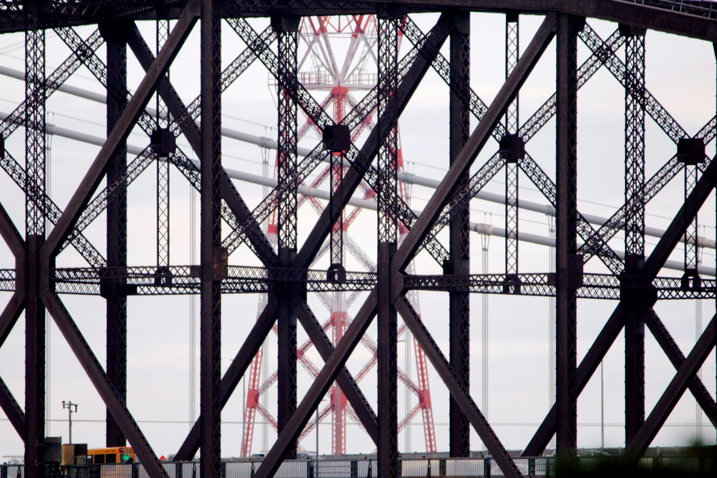 view from the other side of the bridge