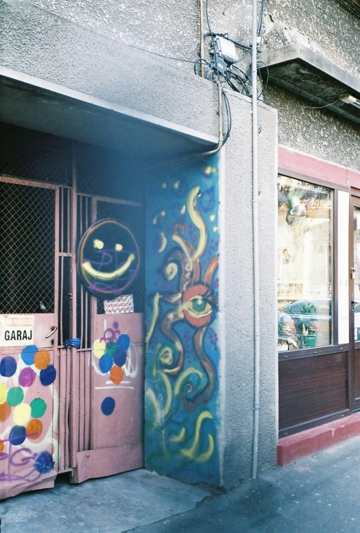 a po of a store with colorful decorations