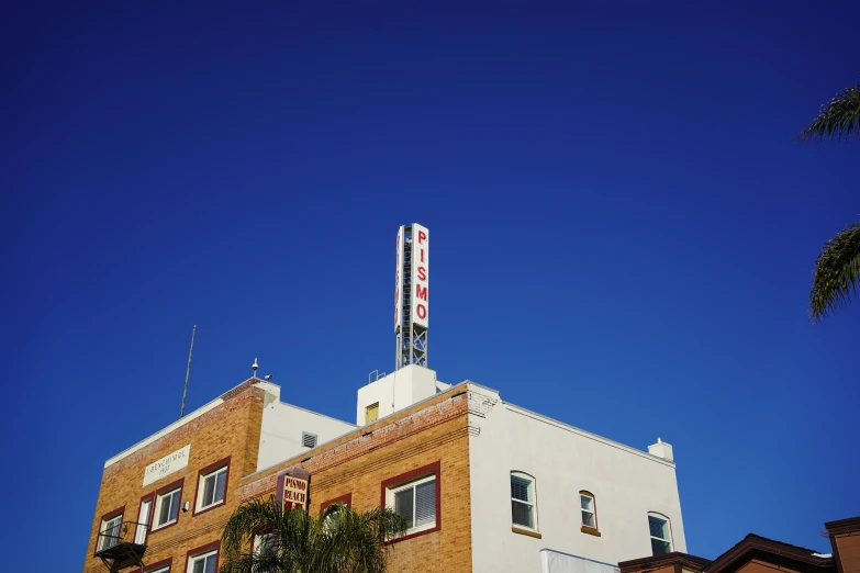 the sign atop the building says, it's no longer