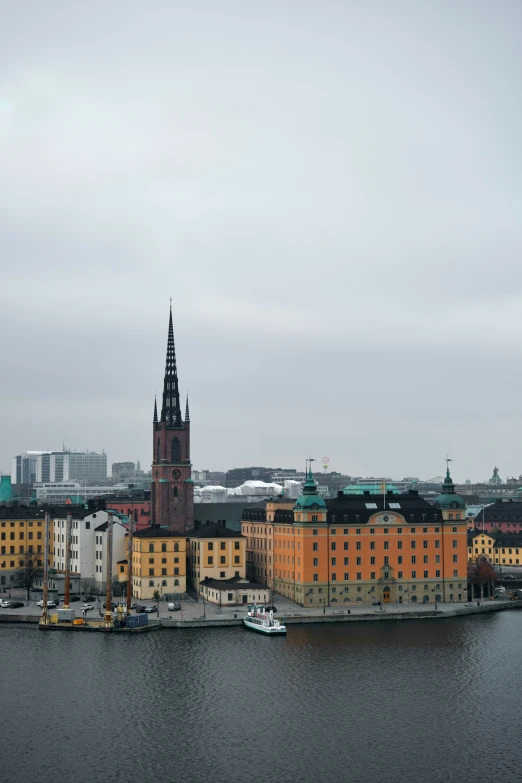 a view of a city from across a body of water