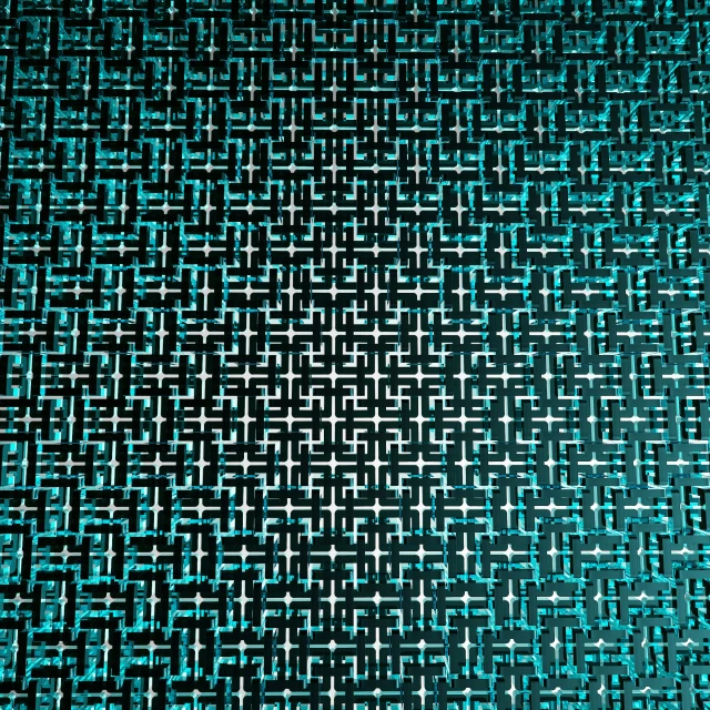 the screen shows blue squares on the wall