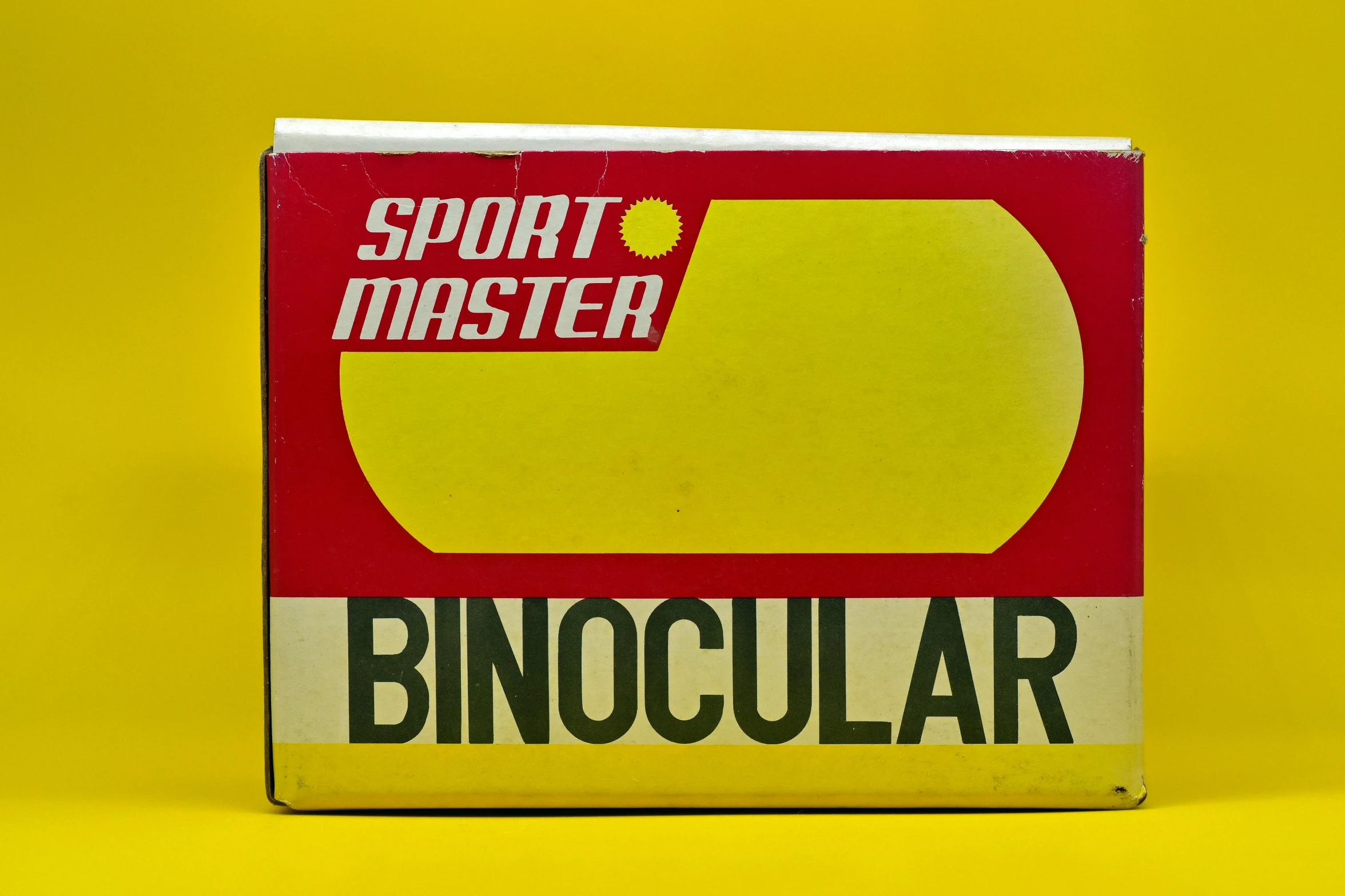 a matchbox for sports master, showing the number 5 on it