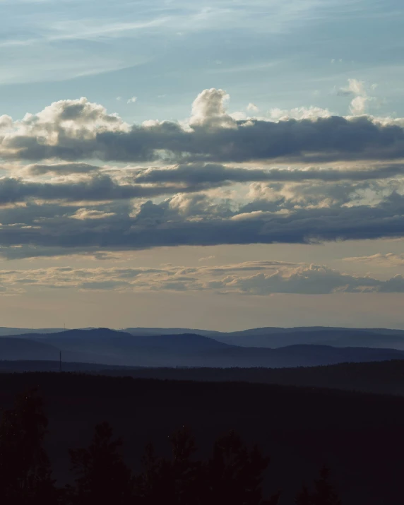 the landscape is very scenic, even in the dark