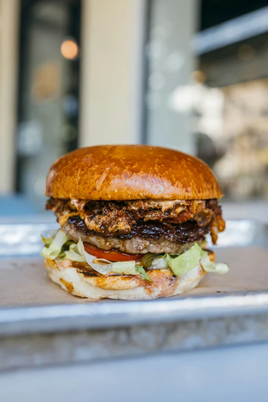 a pulled pork sandwich served on top of a bun