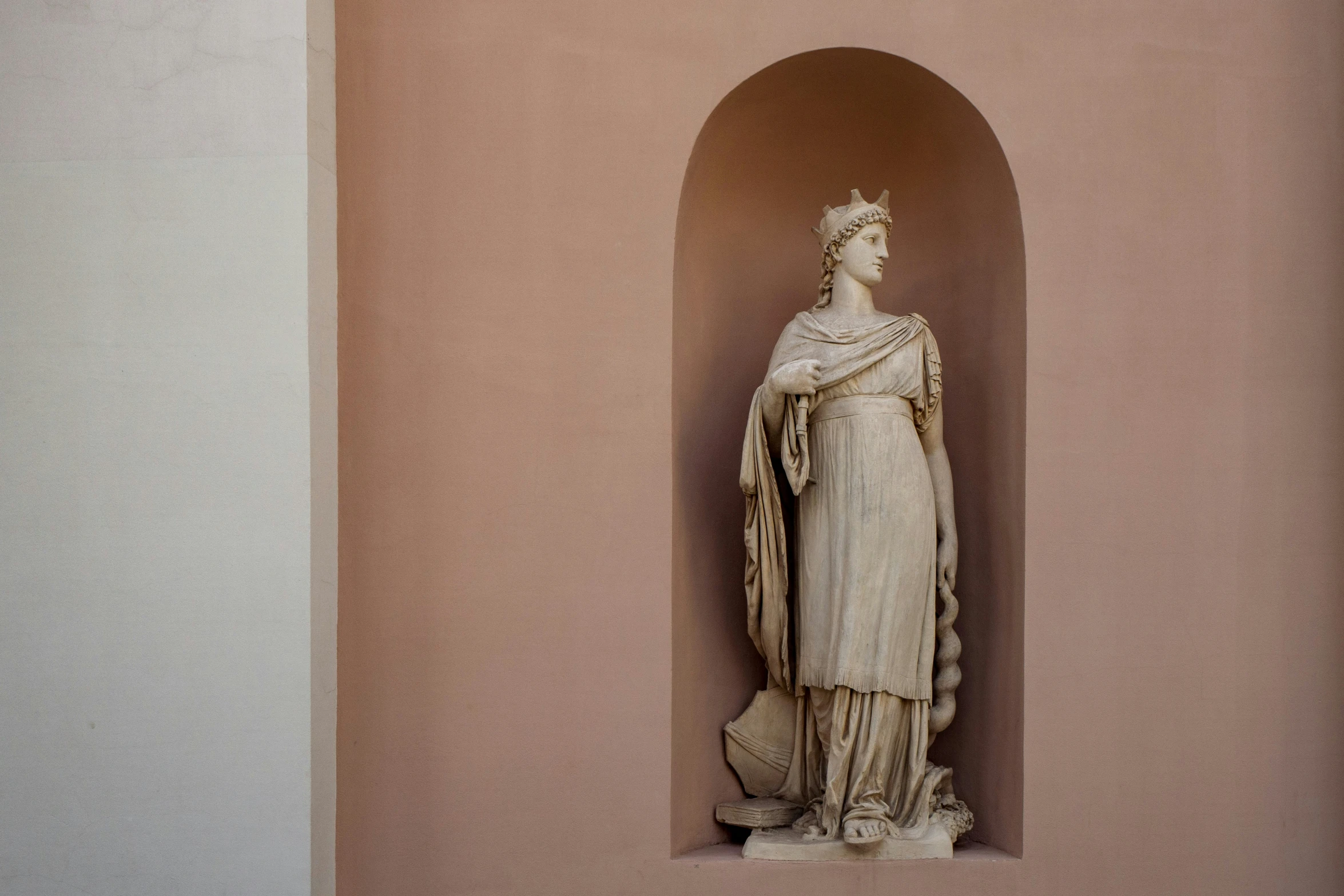 an image of a statue inside of a building