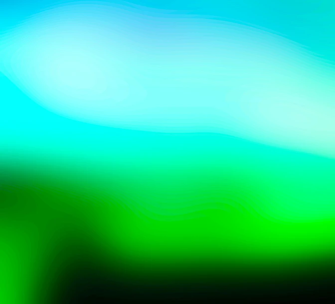 a green and white abstract background with blurry lines