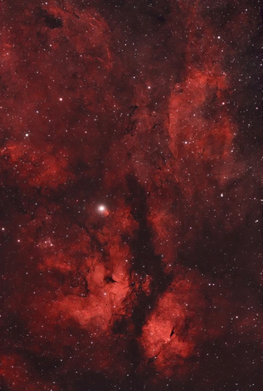 an image of an outer region of space taken with a telescope