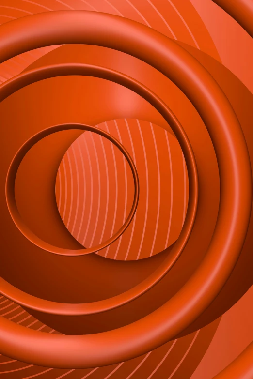 an abstract computer image of a circular object