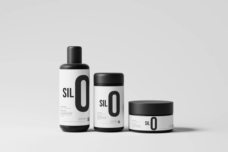 the packaging design is based on three different products