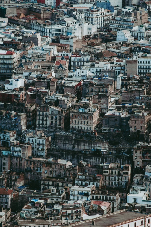 this is a city view from a plane