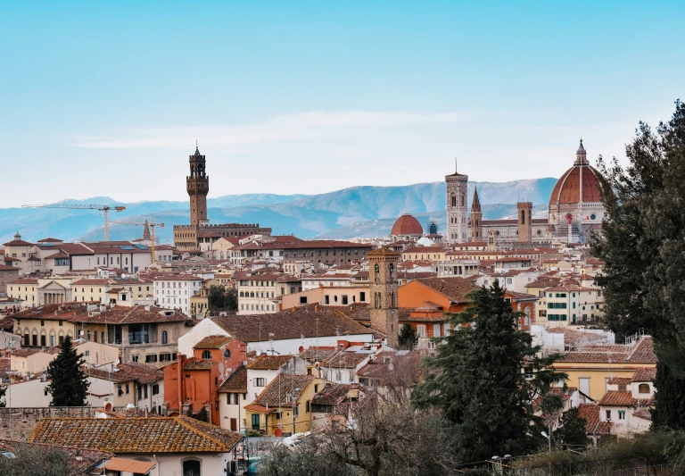 the old city of nice and old european town