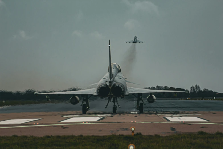 an airplane that is sitting on a runway