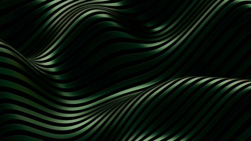 abstract, modern design of wavy lines
