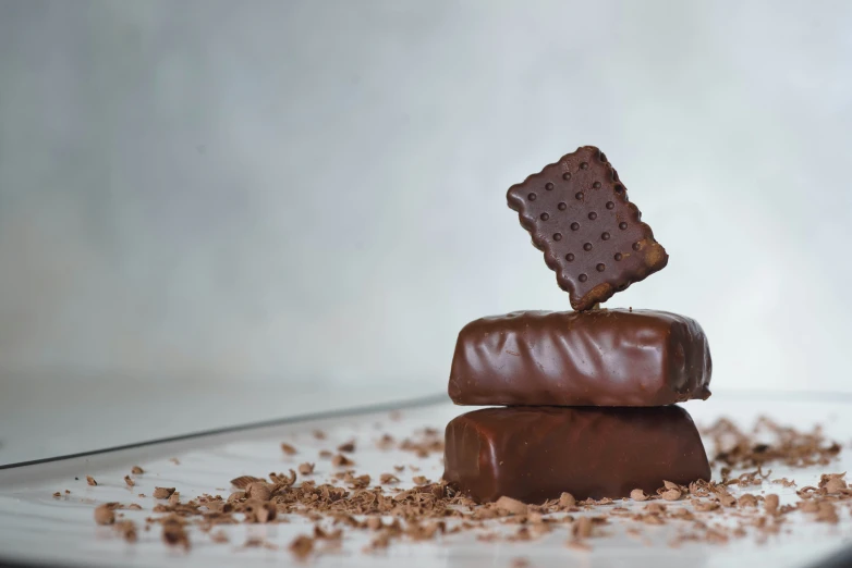 a close up of food on a plate with nuts