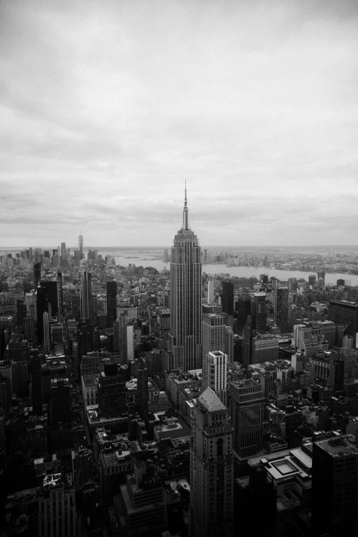 the view from top of a tall building