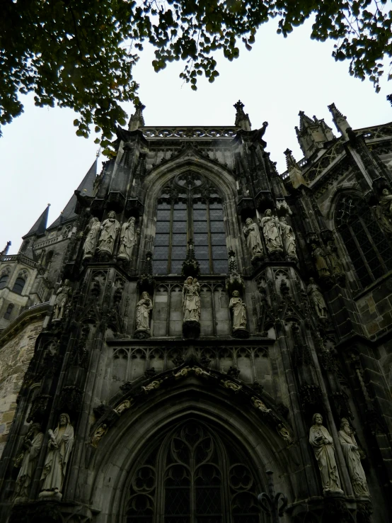 a po of an old gothic style building