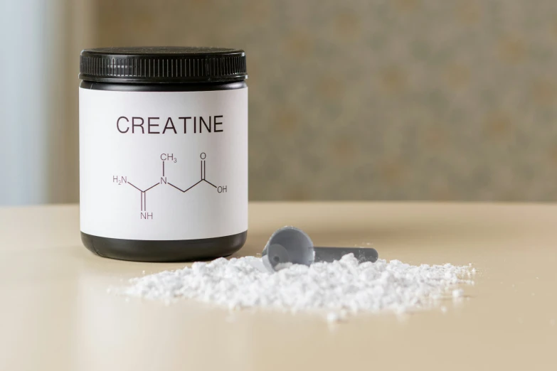 there is some sort of creatine in the jar