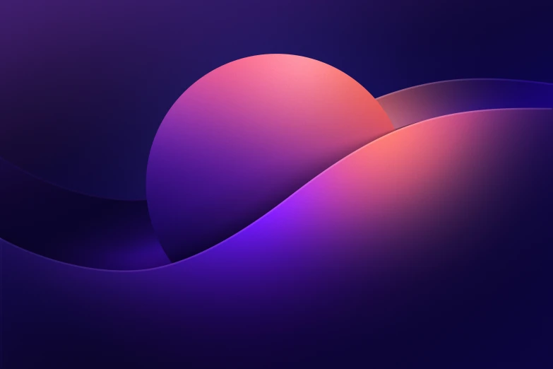 this is an image of the blue and purple colors of the abstract shapes