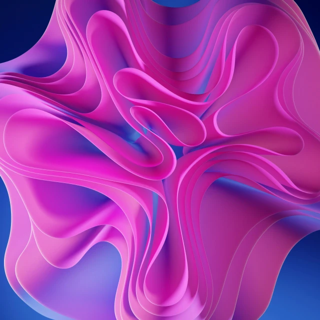 an image of pink and blue art