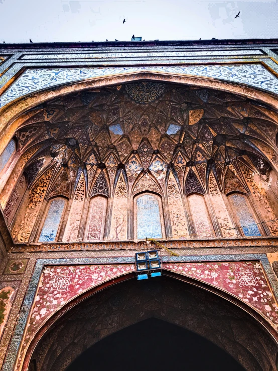 arches and a door of an old building