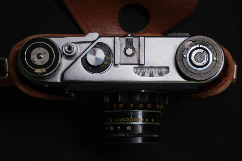 closeup of a camera showing its settings and ons