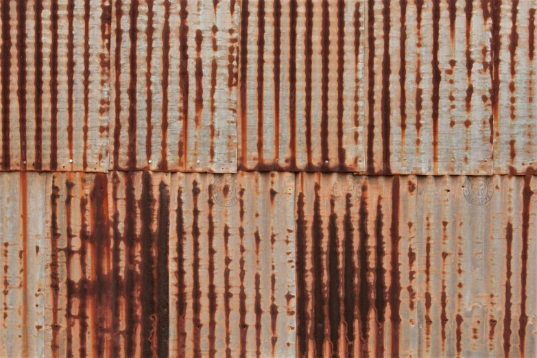 the background image is made with many different rusty tin pieces