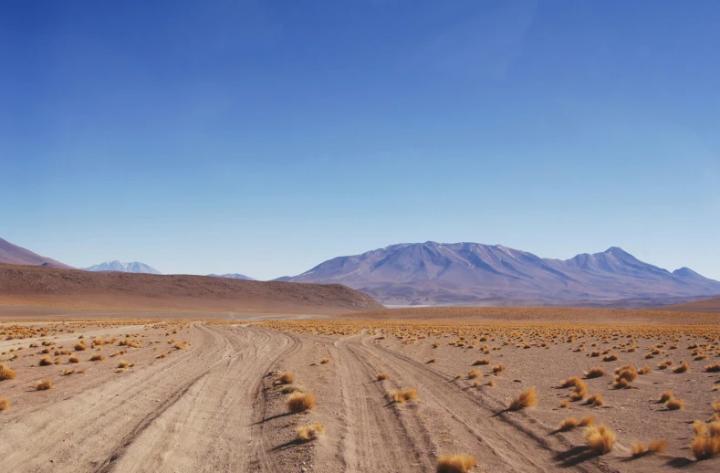 the big desert is covered in little sand