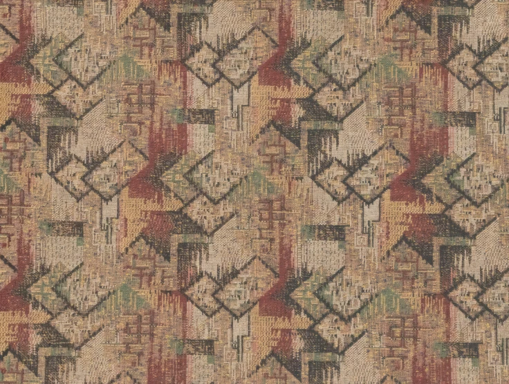 an abstract design with squares and lines on beige