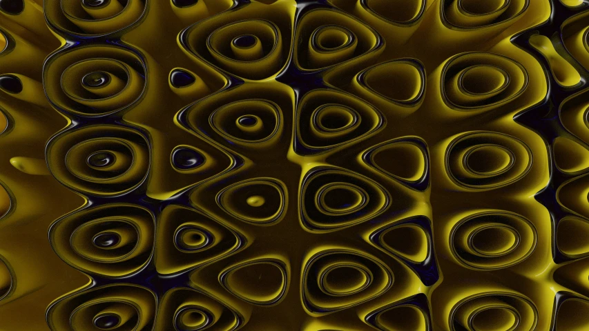 an abstract po made using yellow tones and curves