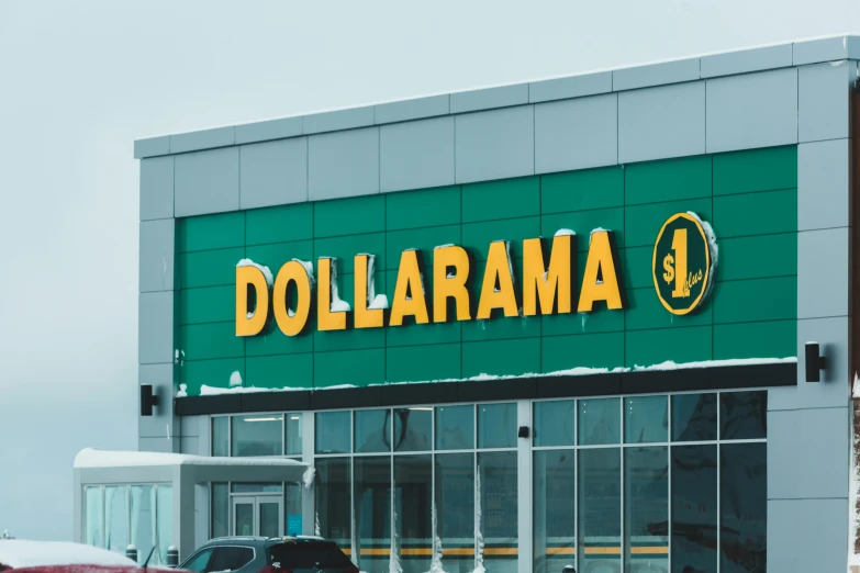 an exterior view of the dollarama store