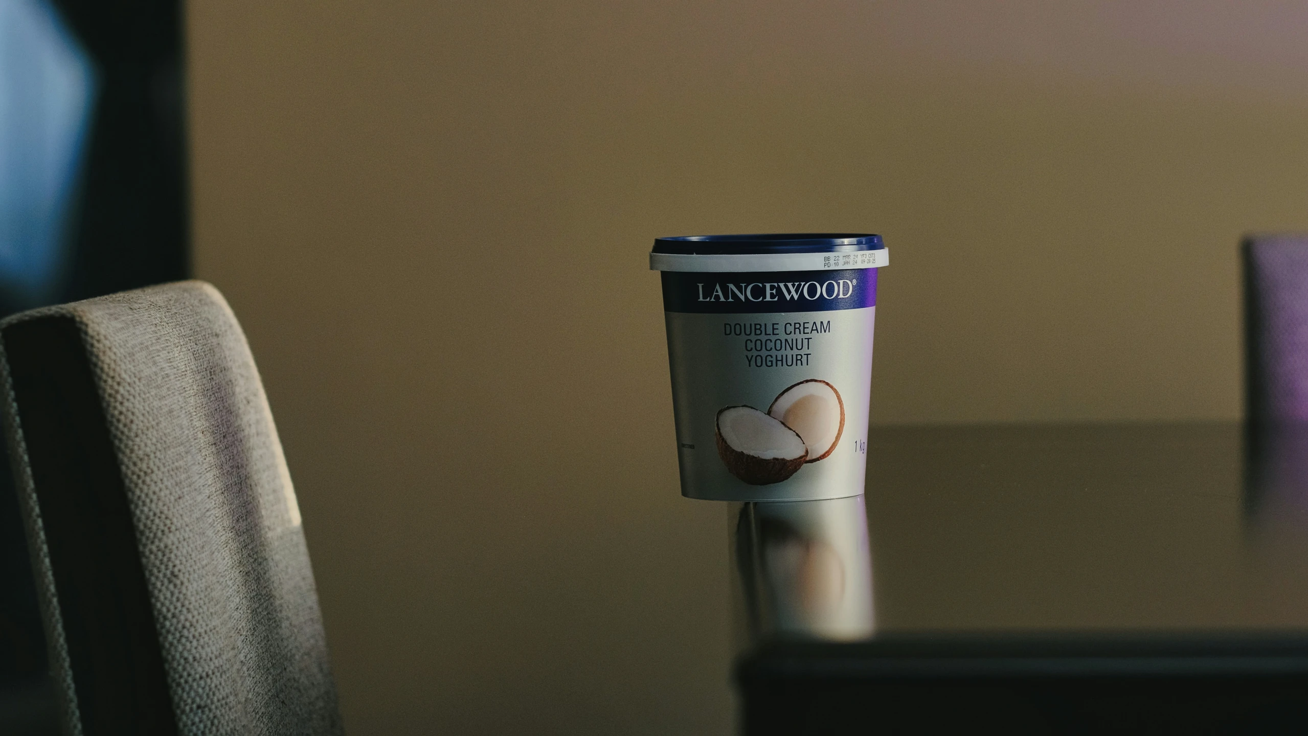 coffee cup on table in a room