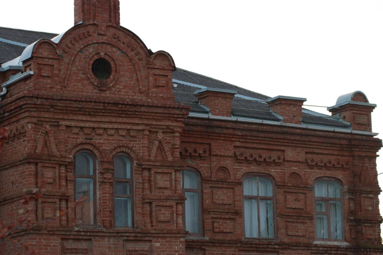 a very large building that has a big clock on it